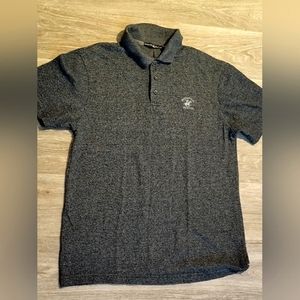 Beverly Hills Polo Club Polo T-shirt Short Sleeve, dark gray, size M.